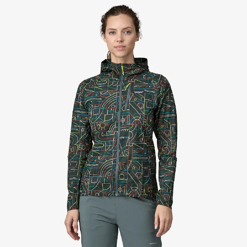 Women's Houdini Jacket - Lose Yourself Outline: Nouveau Green Women's weekend jackets