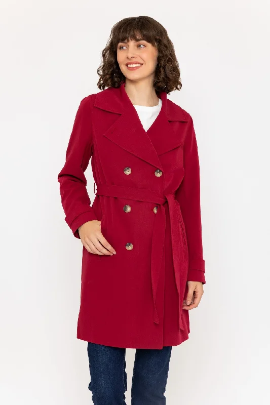 Red Trench Coat Women's Levi’s jackets