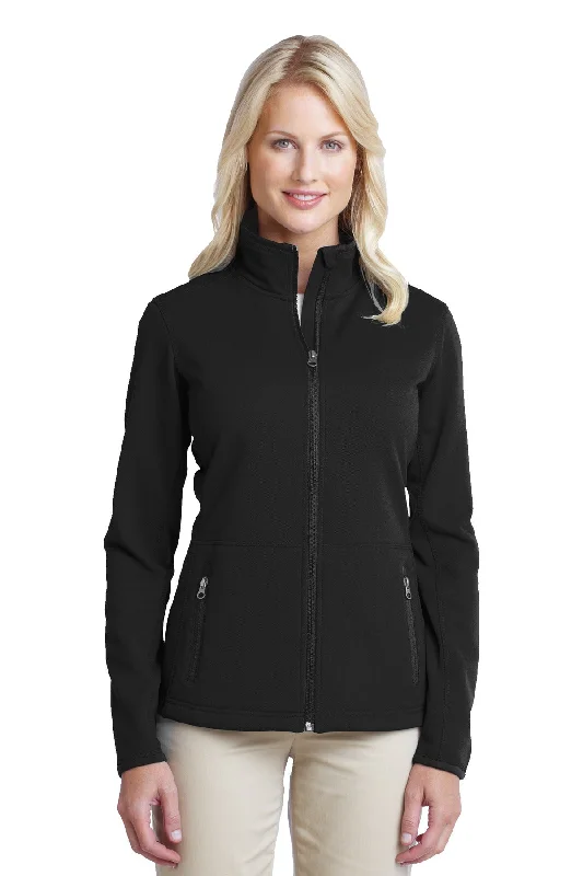 Port Authority® Ladies Pique Fleece Jacket. L222 Comfortable Hoodie Sweatshirt