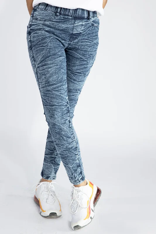 Mid Wash Stretchy Jeggings - W21 - WDJ0007