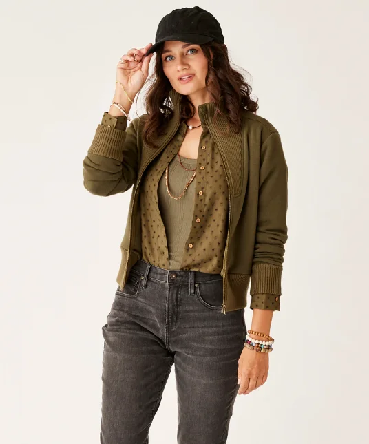 Women's Briar Fleece Jacket - Fir Women's discounted jackets