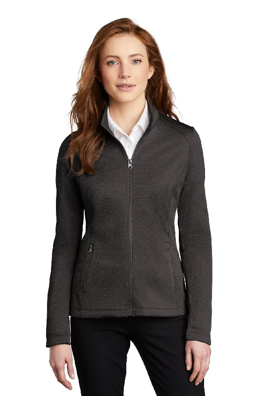 Port Authority ® Ladies Diamond Heather Fleece Full-Zip Jacket L249 Casual Pullover Hoodies