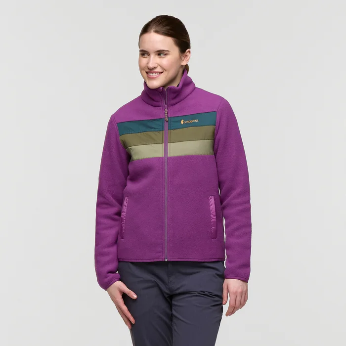 Women's Teca Fleece Full-Zip Jacket - Amazonia Women's fall jackets