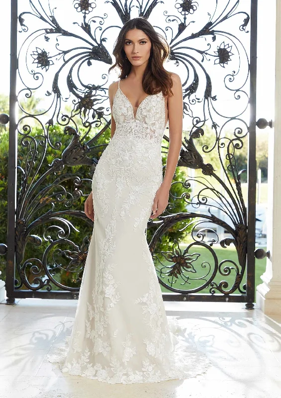 Blu by Morilee Francine Wedding Dress Beaded Wedding Gown