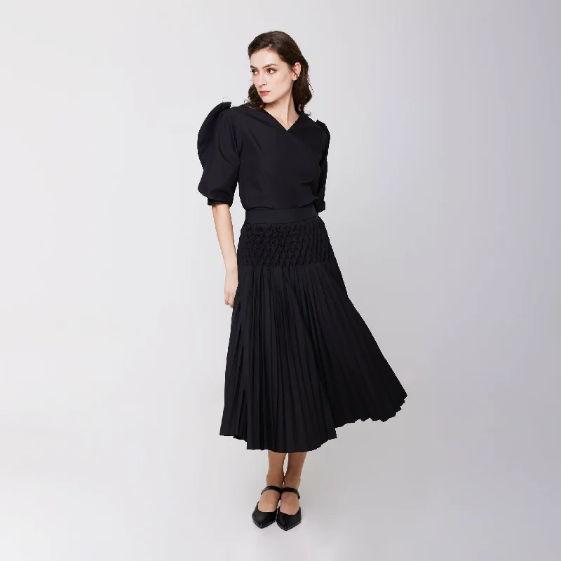 Hand Pleated Skirt Designer unclassified skirts