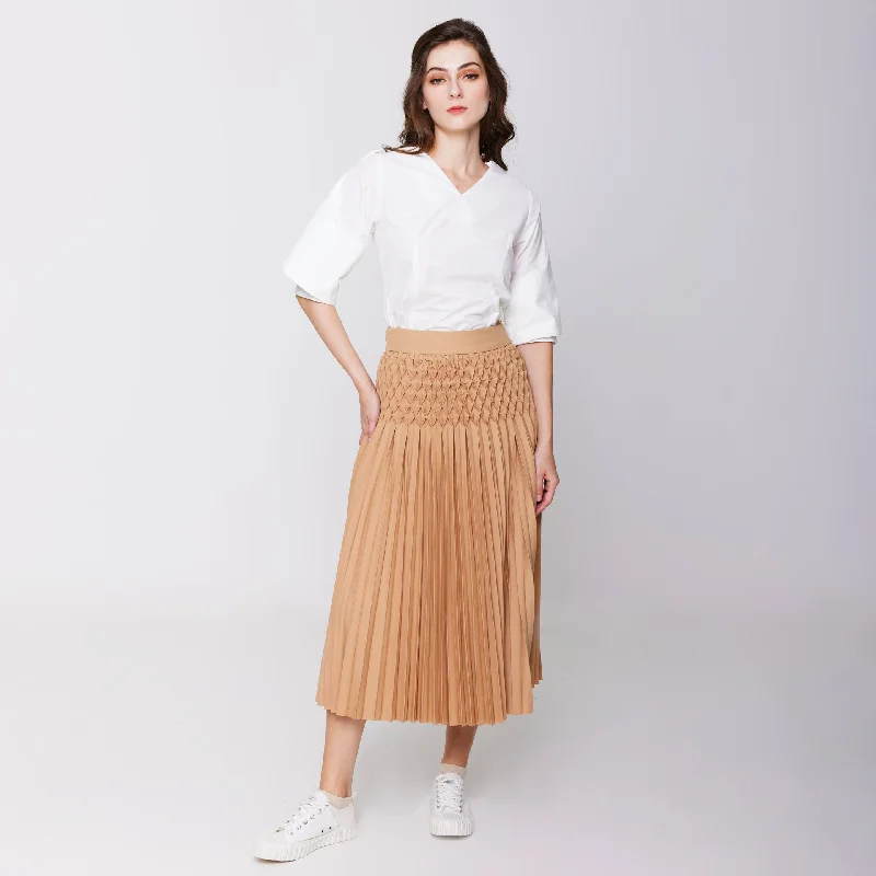 Hand Pleated Skirt Affordable unclassified skirts