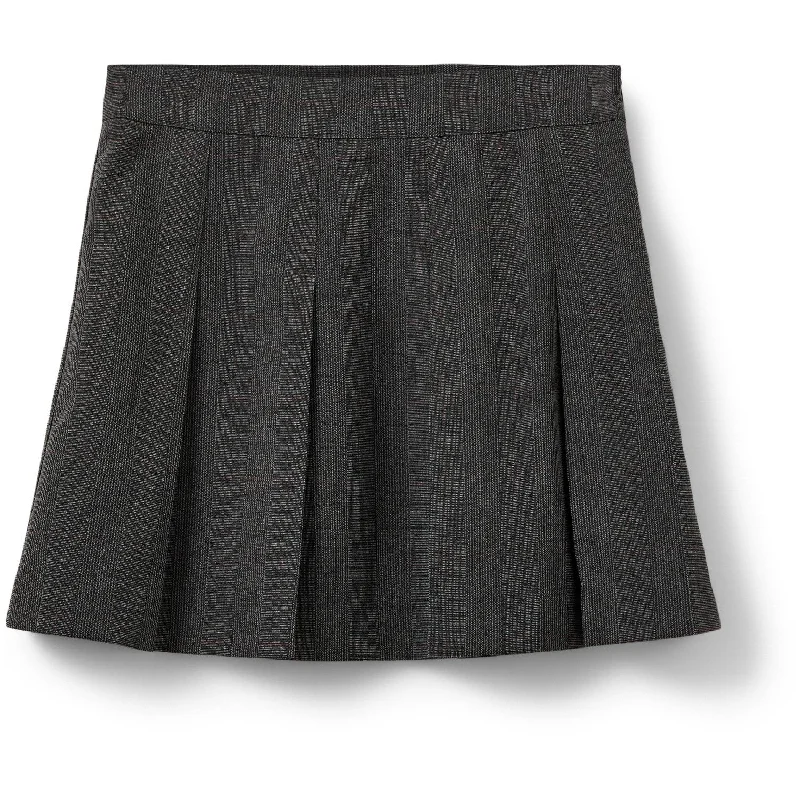 Sofie Schnoor Antracit Check Skirt Breathable unclassified skirts