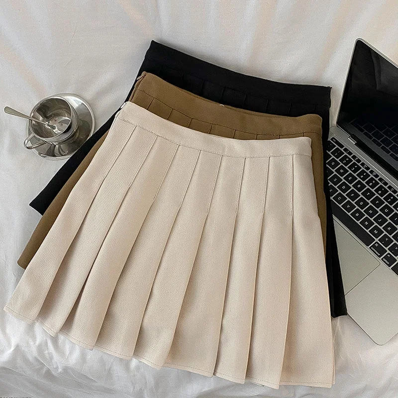 Solid skirt by99680 Casual chic unclassified skirts