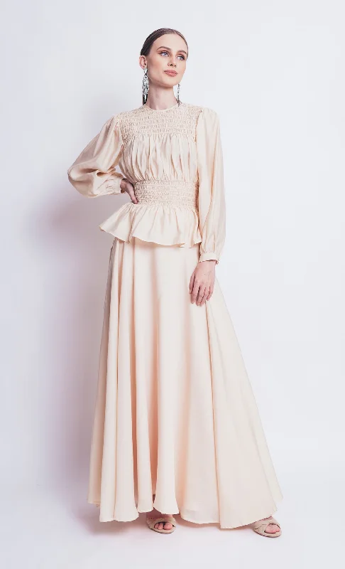 Valentina Skirt in Nude Stretchy unclassified skirts