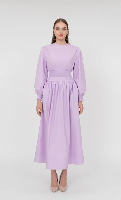 Victoria Skirt in Lavendar Pleated unclassified skirts