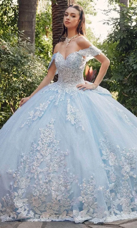 Juliet Dresses JT1458J - Sequin Appliqued Quinceanera Ballgown Outdoor party dresses