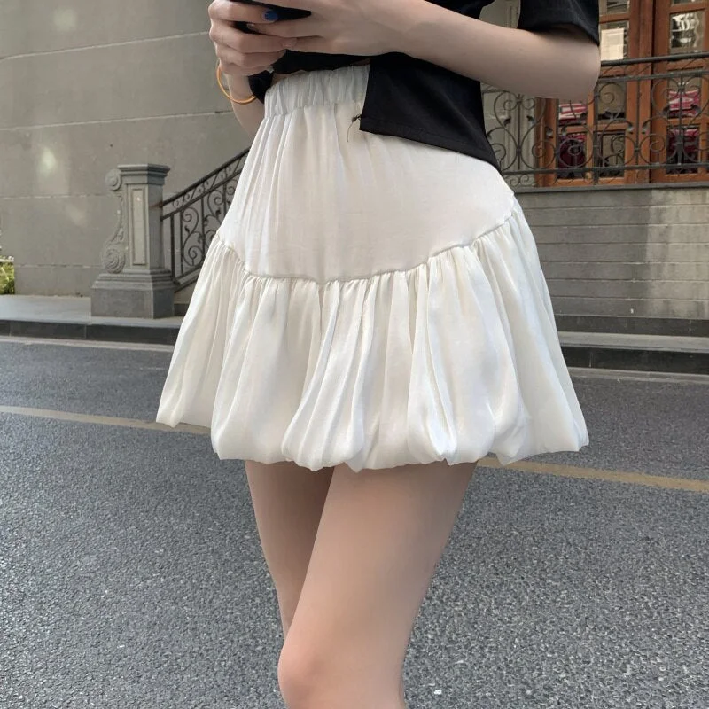 White skirt