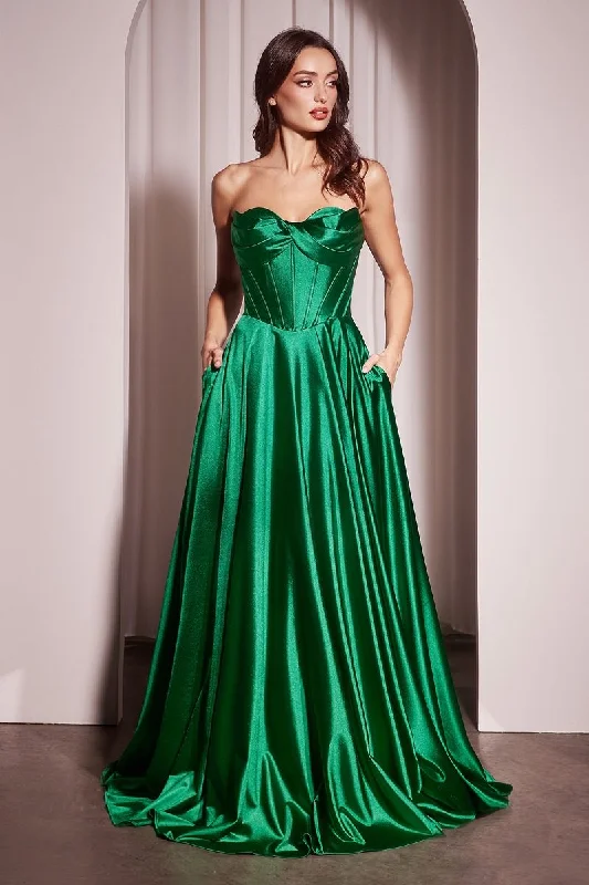 7 COLOUR AVAIBLE . STRAPLESS SATIN A-LINE DRESS Designer unclassified dresses