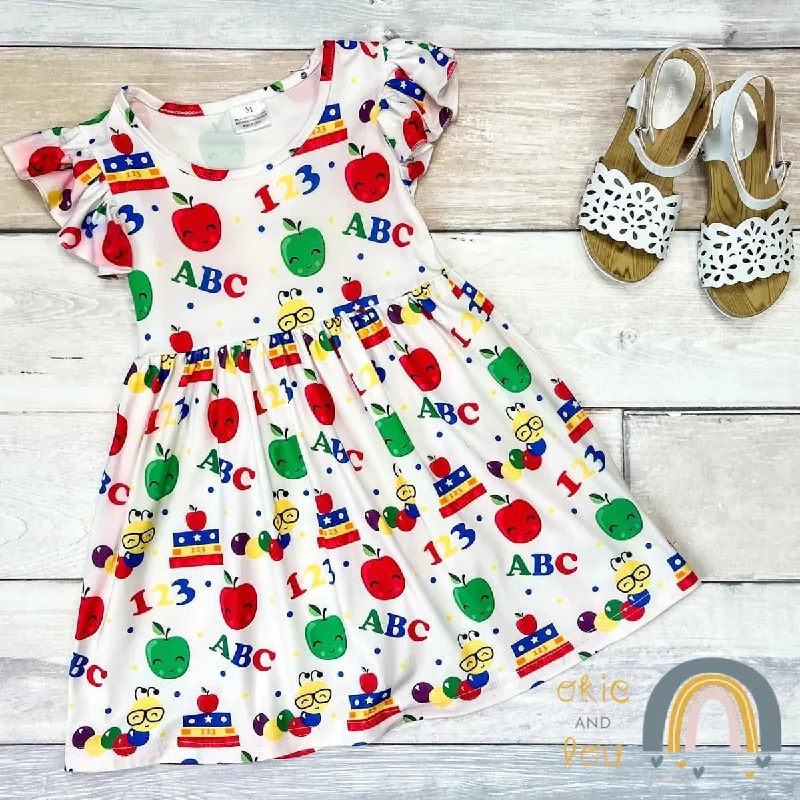 ABC's and 123's dress Tiered unclassified dresses