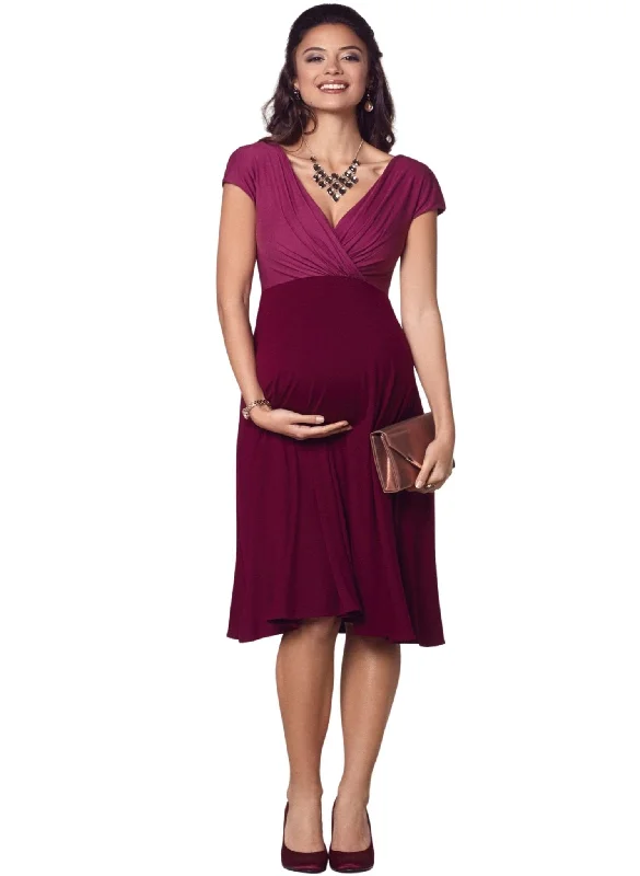 Alessandra Maternity Dress - Rosey Red Street style unclassified dresses