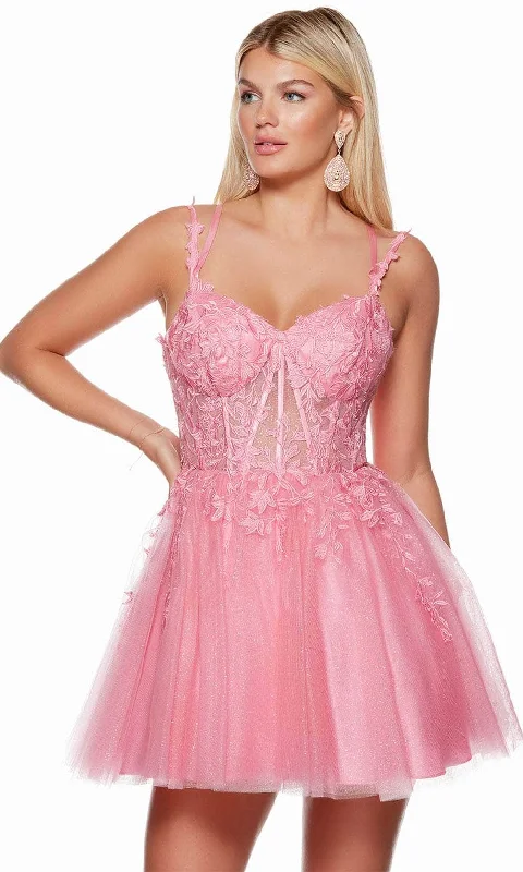 Alyce Paris 3121 - A Line Homecoming Dress Beaded unclassified dresses