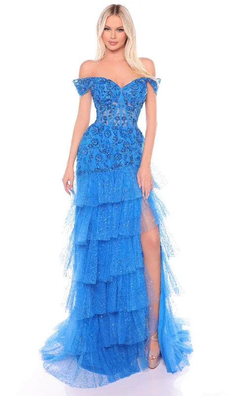 Amarra 88146 - Embellished Prom Gown Beach unclassified dresses