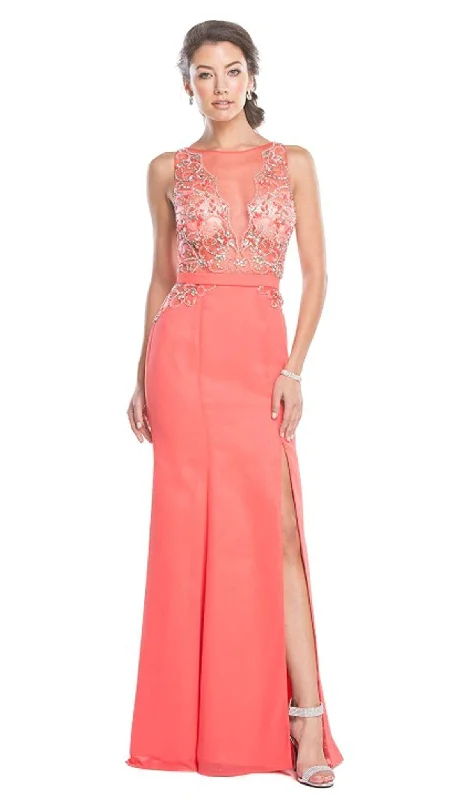 Aspeed Design - Embellished Fitted Evening Dress Summer unclassified dresses