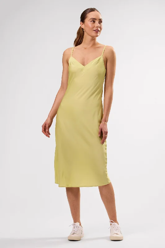 Briana Washable Silk Dress - Melon Tulle unclassified dresses