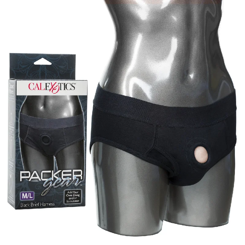 CaleXOtics Packer Gear BRIEF HARNESS M/L Black Winter unclassified dresses