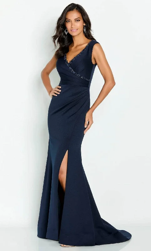 Cameron Blake CB143 - V-Neck Gown Casual chic unclassified dresses