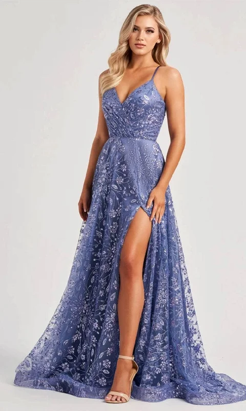 Colette By Daphne CL8230 - Glitter Ornate Prom Dress Festival unclassified dresses