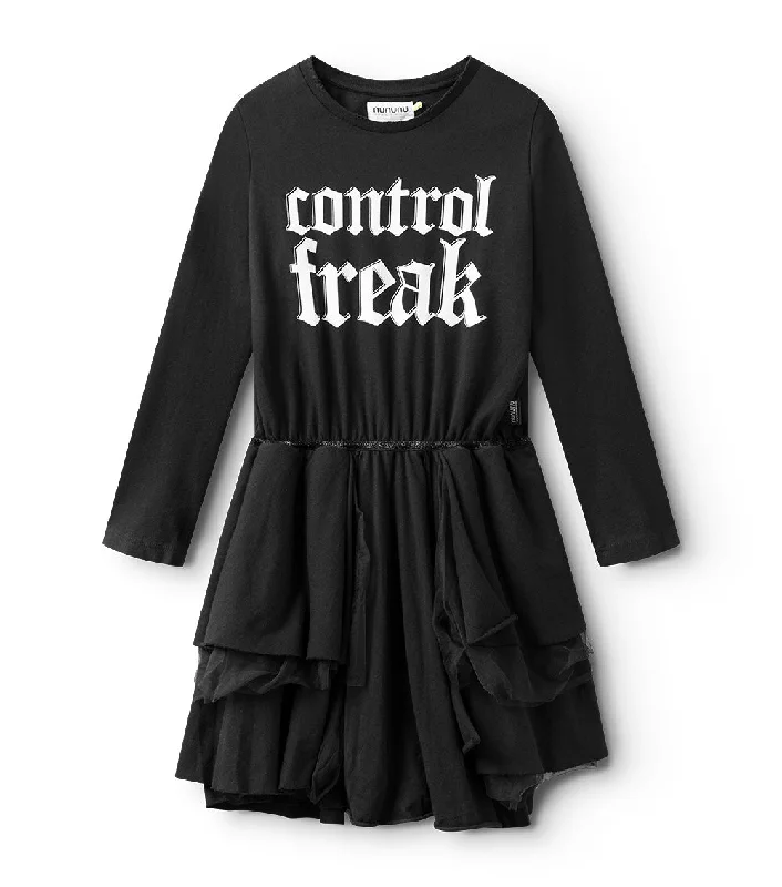 control freak inked dress Denim unclassified dresses