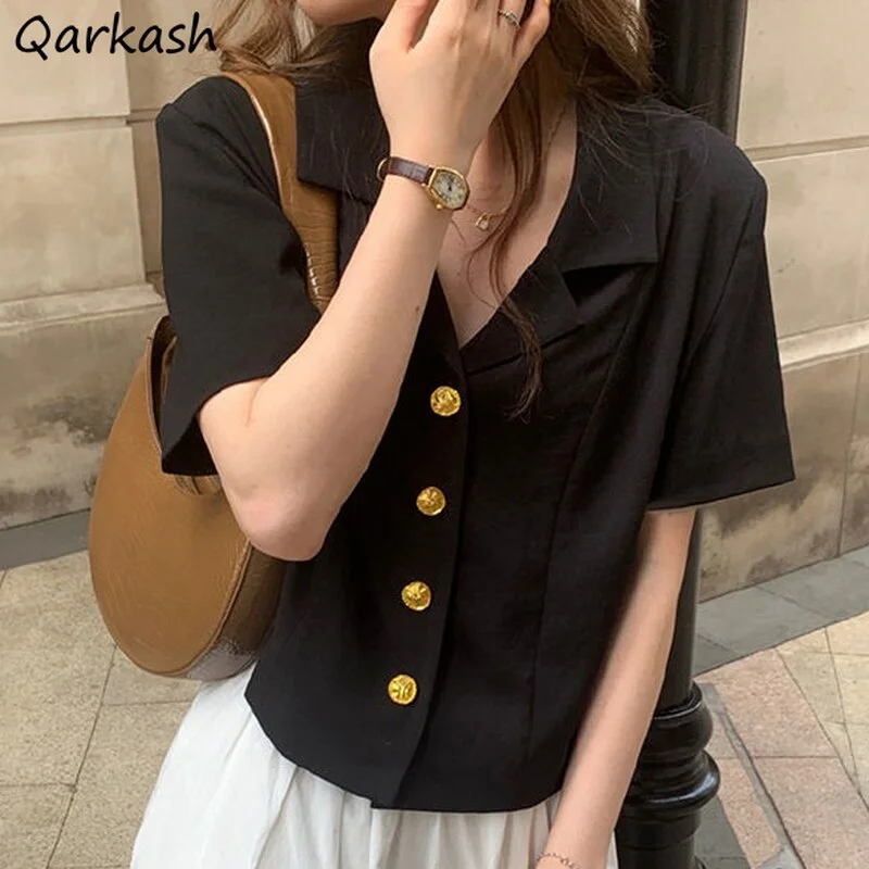 Cropped Blazers Women Vintage Suits Black All-match Harajuku Streetwear Chic Mujer Design Korean Style Casual Elegant Affordable unclassified dresses