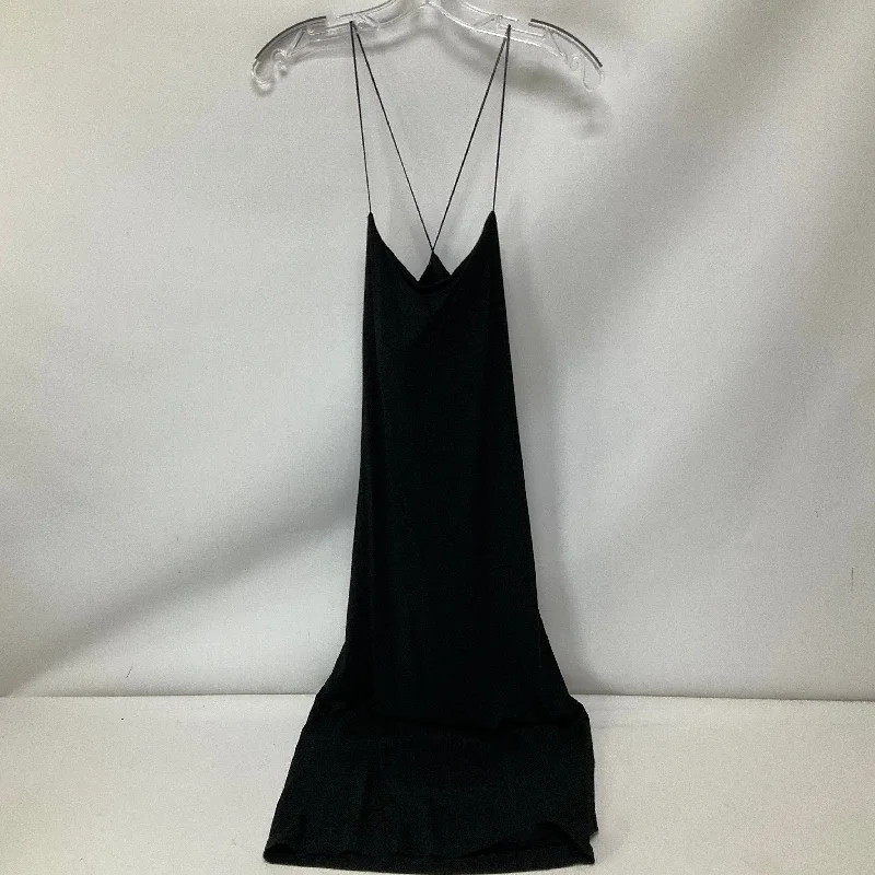 Dress Designer By Alexander Wang In Black, Size: M Silk unclassified dresses