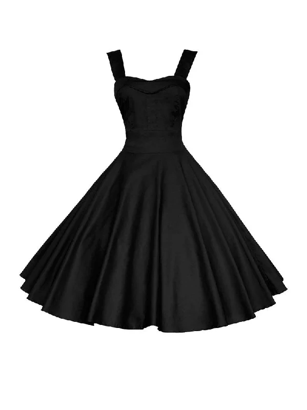 European And American Retro High-waisted Puffy Dress Breathable unclassified dresses