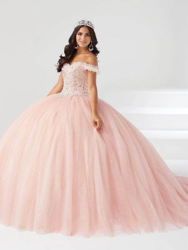 Fiesta Gowns - 56460 Crystal Beads Quinceanera Dresses Mesh unclassified dresses