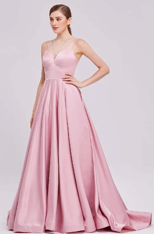 J'Adore Dresses - J16019 Sweetheart Satin Prom Ballgown Long sleeve unclassified dresses