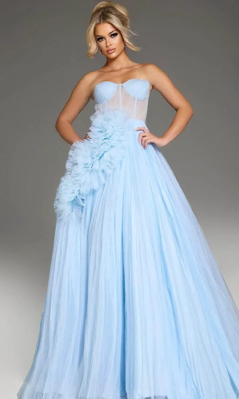 Jovani 38946 - Ruffle Sweetheart Ballgown Holiday unclassified dresses