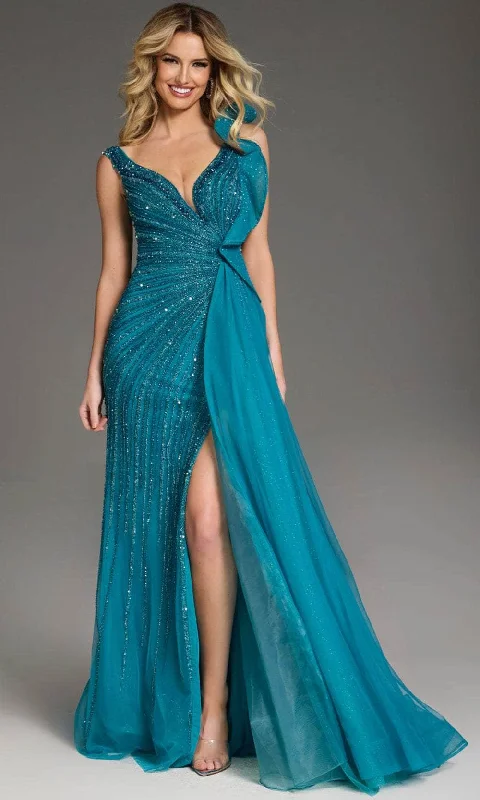 Jovani 44846 - Beaded Sleeveless Prom Gown Y2K unclassified dresses