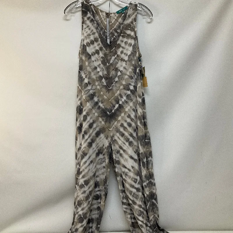 Jumpsuit By Anthropologie In Tie Dye Print, Size: Xs Long sleeve unclassified dresses