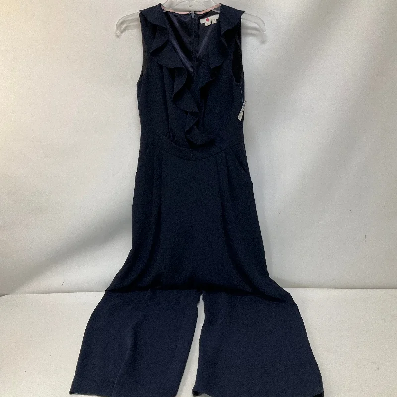 Jumpsuit By Boden In Navy, Size: 2p Striped unclassified dresses