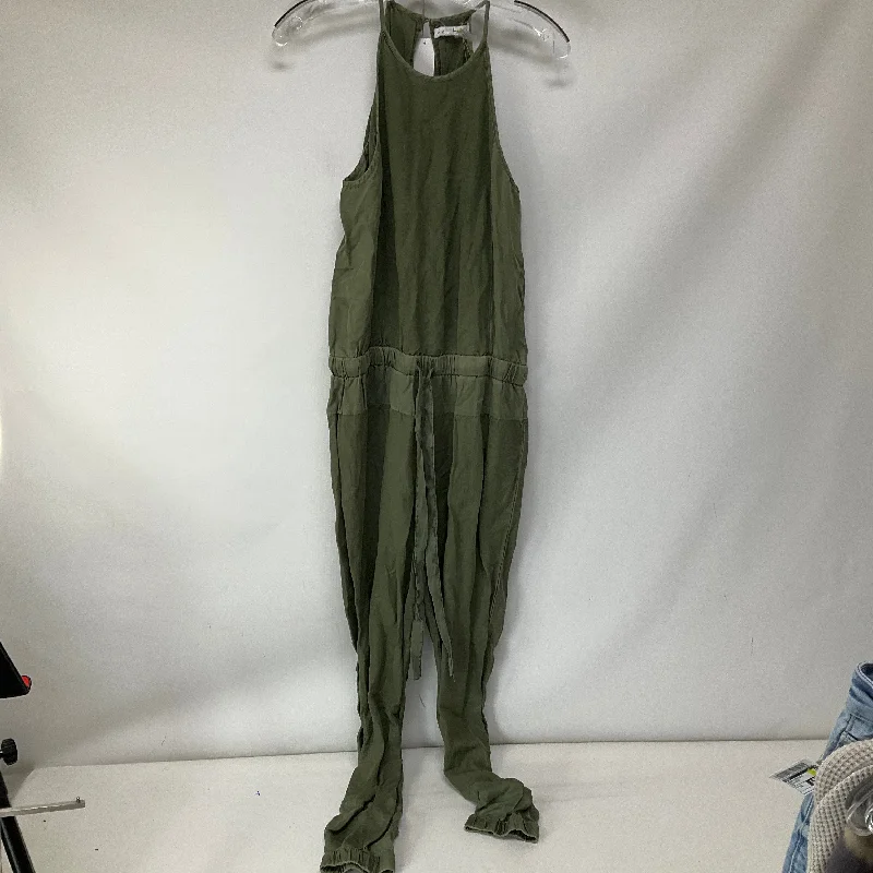 Jumpsuit By Young Fabulous & Broke In Green, Size: Xs Fall unclassified dresses