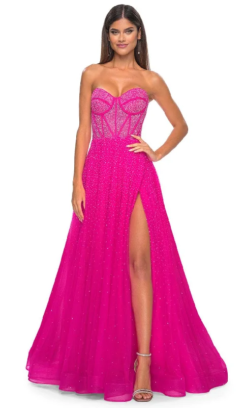 La Femme 32278 - Jeweled Sweetheart Prom Dress Printed unclassified dresses