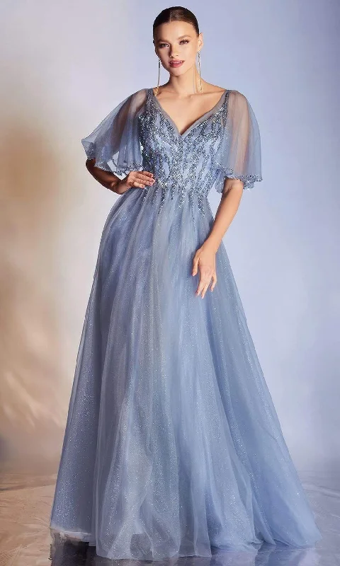 Ladivine CD0175 - Embellished V-Neck Prom Gown Prom Dress Everyday wear unclassified dresses