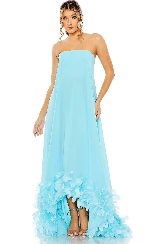 Mac Duggal 13001 - Strapless Chiffon Dress Popular unclassified dresses