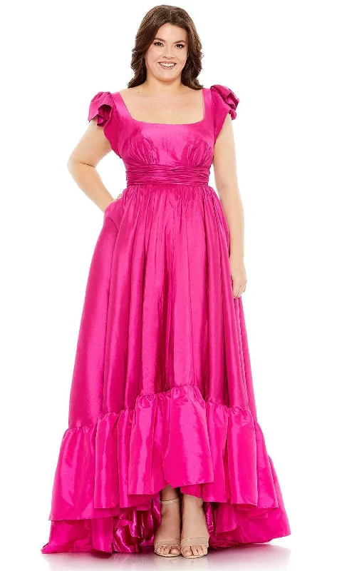 Mac Duggal 68150 - A Line Ruffle Gown Cotton unclassified dresses