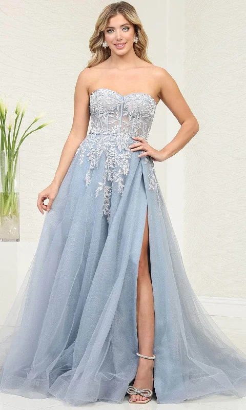 May Queen RQ8135 - Strapless Corset Prom Dress Popular unclassified dresses