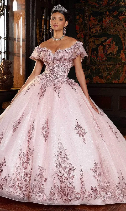 Mori Lee 89333 - Off Shoulder Bow Ballgown Long unclassified dresses