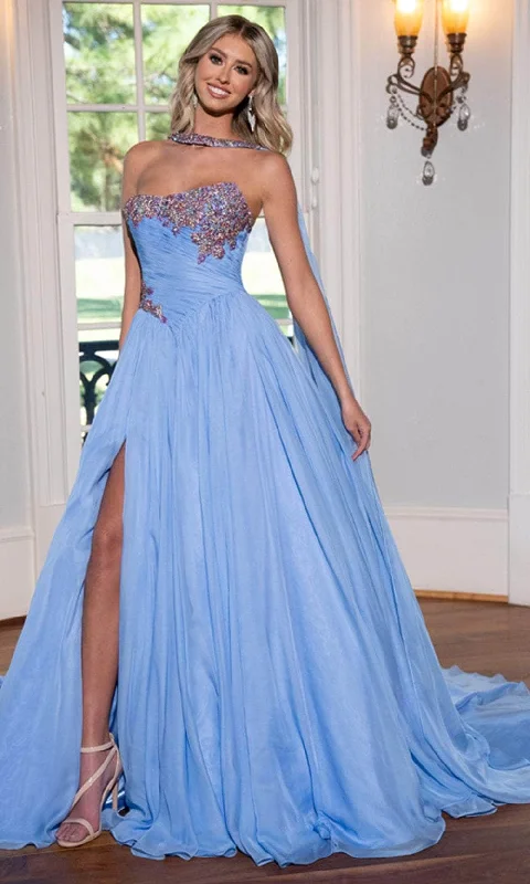 Rachel Allan 50290 - Strapless Ruched Prom Gown Soft fabric unclassified dresses