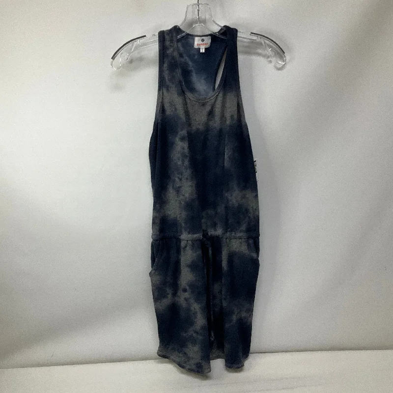 Romper By Sundry In Tie Dye Print, Size: M Neutral tone unclassified dresses