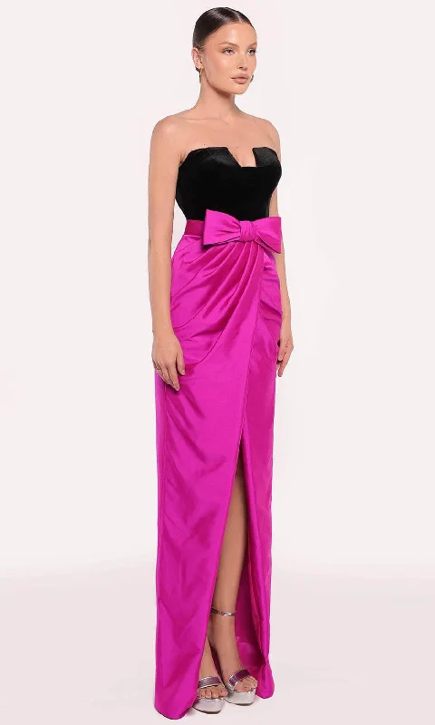 Tarik Ediz 98792 - Strapless Two-Tone Evening Gown Winter unclassified dresses