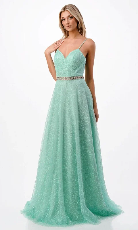 Trevi Collection P2105 - Beaded Prom Gown High-low unclassified dresses