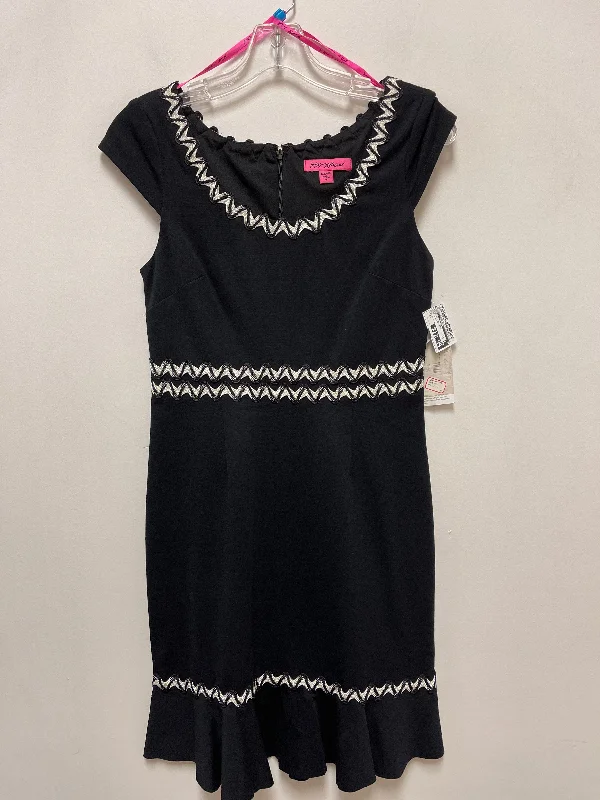 Dress Casual Short By Betsey Johnson In Black & White, Size: Xs Floral Print Skirt