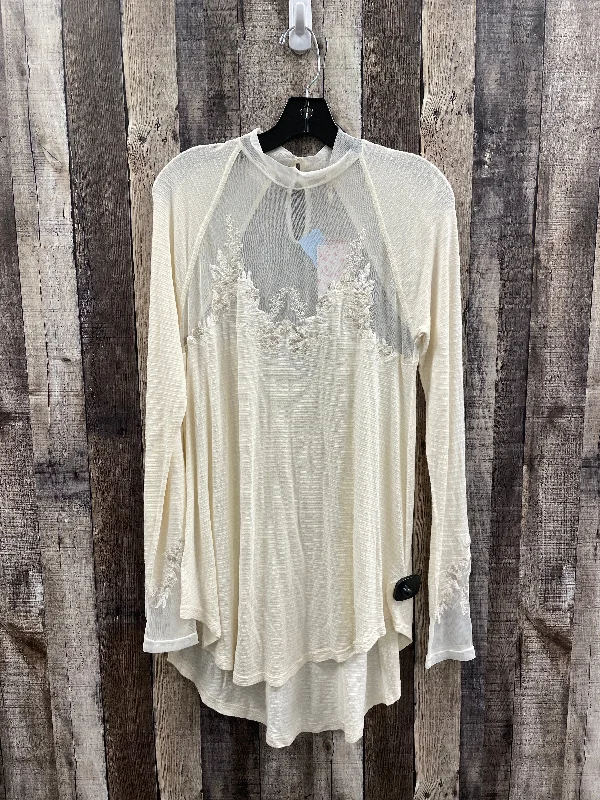 Dress Casual Short By Free People In Ivory, Size: M Sexy Mini Skirt