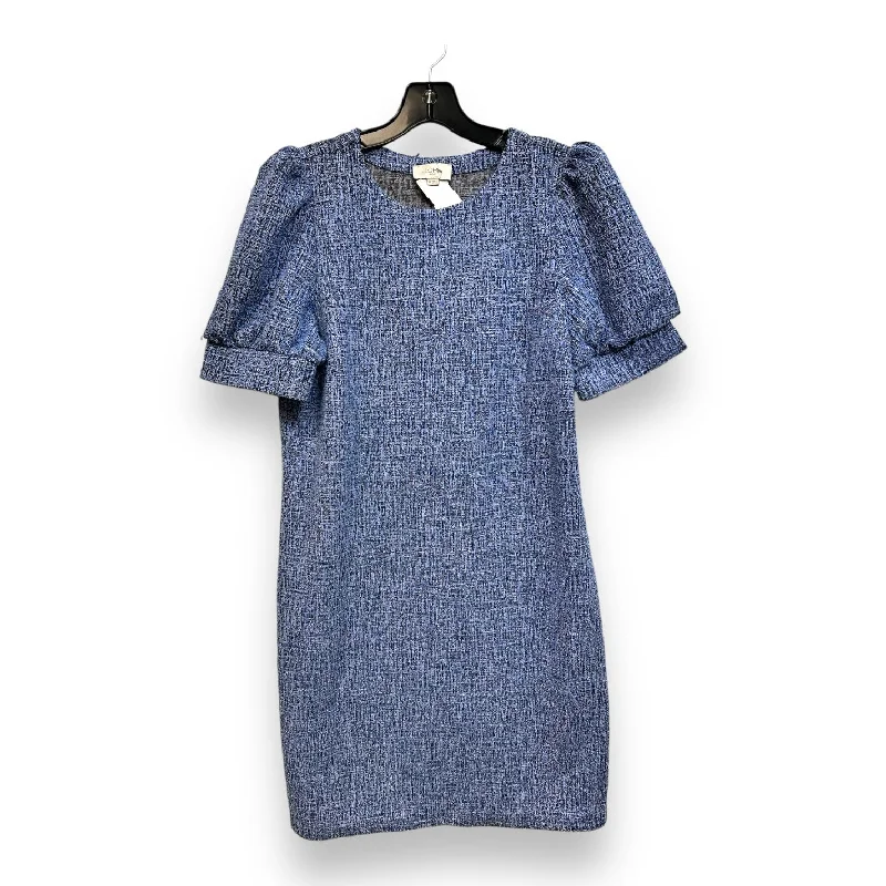 Dress Casual Short By Loft In Blue, Size: M Button-up Mini Skirt